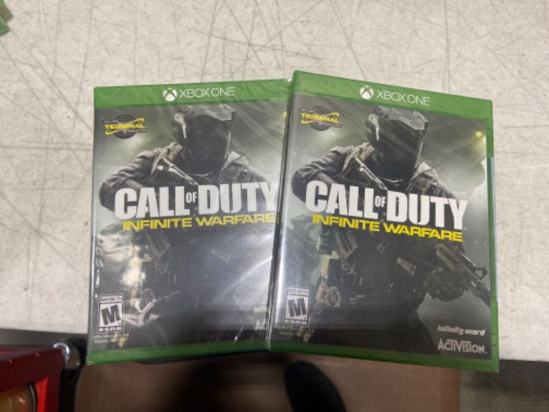 Photo 1 of Call of Duty: Infinite Warfare
XBOX ONE PACK OF 2 
SEALED 