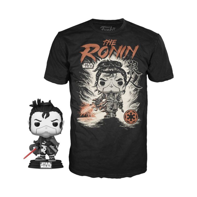 Photo 1 of Funko POP! and Tee Star Wars the Ronin with Size 2XL T-Shirt Collectors Box Exclusive
