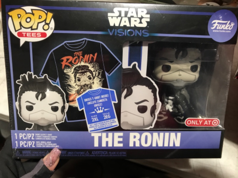 Photo 2 of Funko POP! and Tee Star Wars the Ronin with Size 2XL T-Shirt Collectors Box Exclusive
