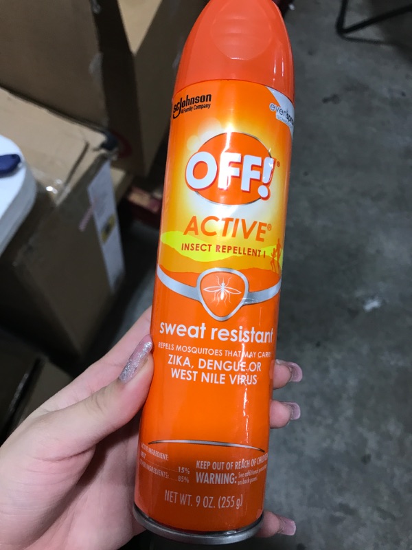 Photo 1 of 2-OFF! Active Mosquito Repellent - 9oz

