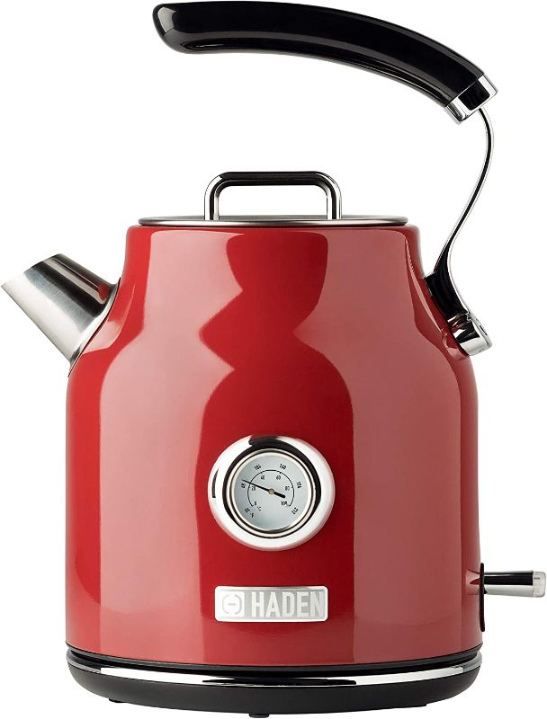 Photo 1 of Dorset 1.7 l 7-Cup RED Stainless Steel Electric Kettle with Auto Shut-Off and Boil-Dry Protection