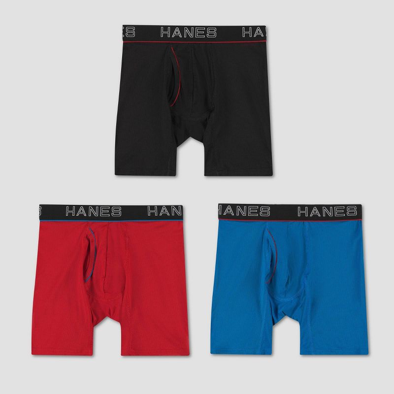 Photo 1 of Hanes Men's Comfort Flex Fit Boxer Briefs 3pk

