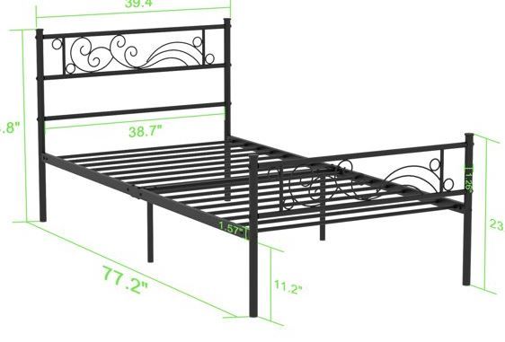 Photo 1 of  Twin Size Bed frame with Headboard 