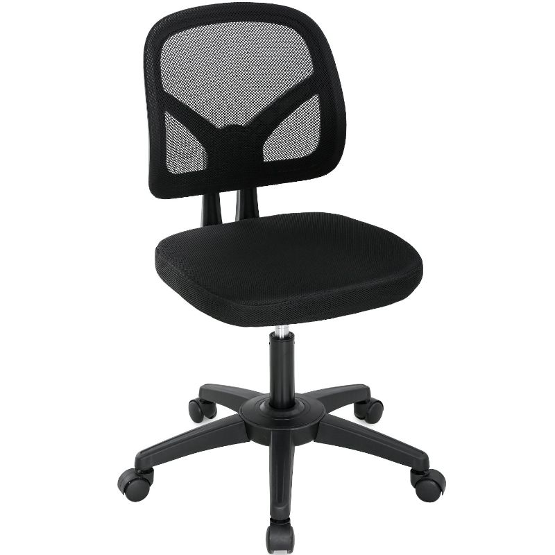 Photo 1 of BestOffice Home Office Chair Ergonomic Desk Chair Mesh Computer Chair with Lumbar Support Swivel Rolling Executive Adjustable Task Chair for Women Adults(Black)