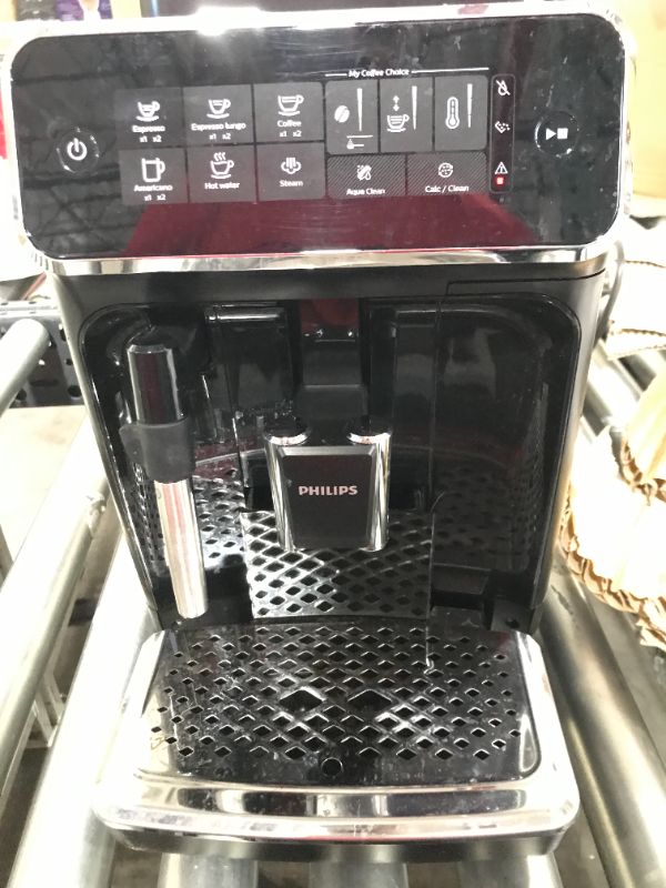 Photo 2 of Philips 3200 Automatic Espresso Machine with Milk Frother - Black