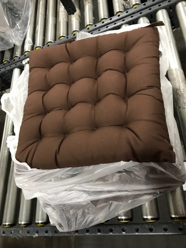 Photo 1 of 4 pack of brown patio chair cushions 