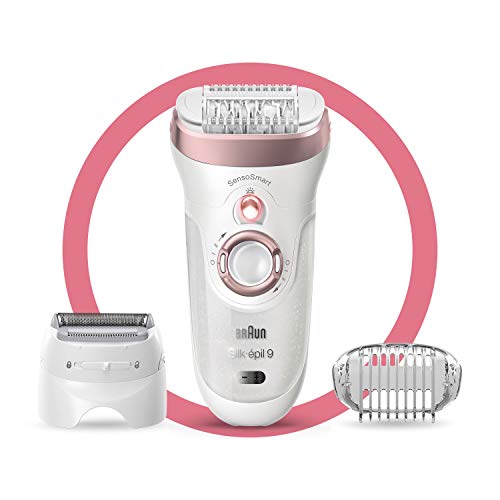 Photo 1 of Braun Silk-epil 9-720 2-in-1 Women's Cordless Wet & Dry Epilator + Bikini Trimmer + 2 Extra Accessories