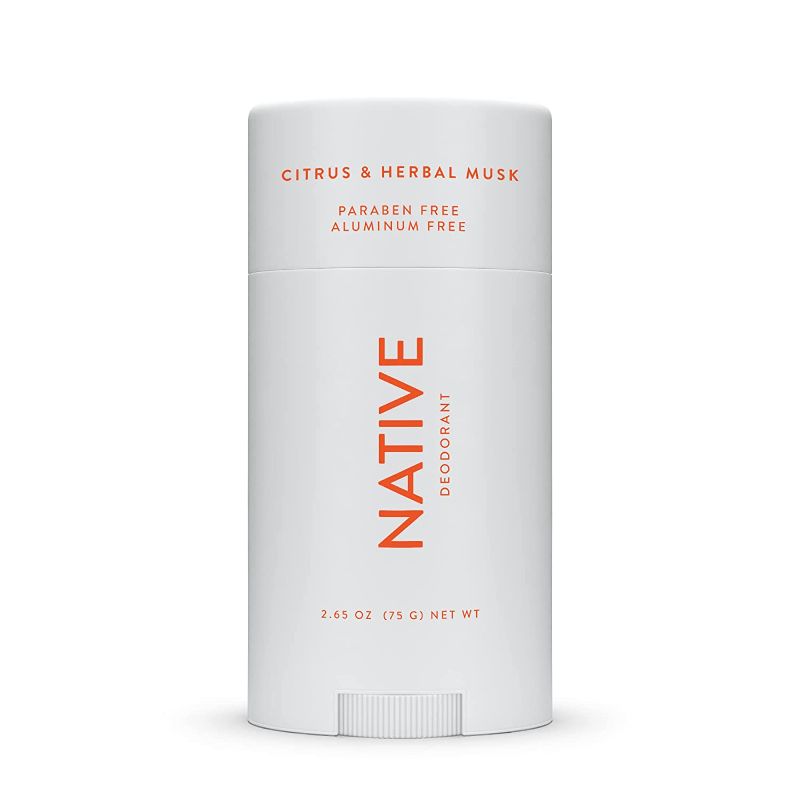 Photo 1 of 
Native Deodorant | Natural Deodorant for Men and Women, Aluminum Free with Baking Soda, Probiotics, Coconut Oil and Shea Butter | Citrus & Herbal Musk
