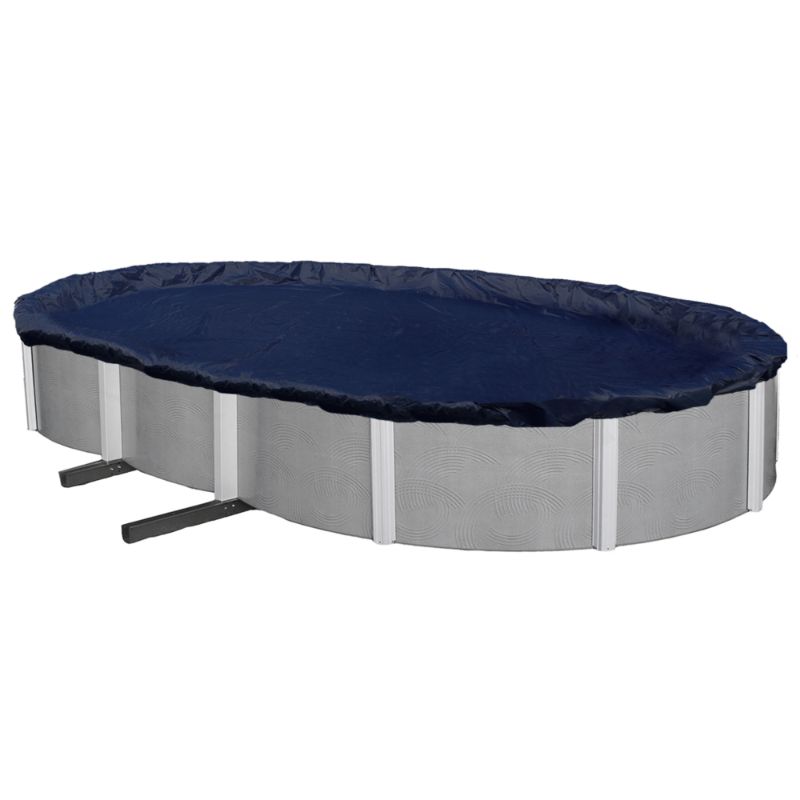 Photo 1 of Blue Wave 8-Year 16 Ft. X 25 Ft. Oval Above-Ground Pool Winter Cover