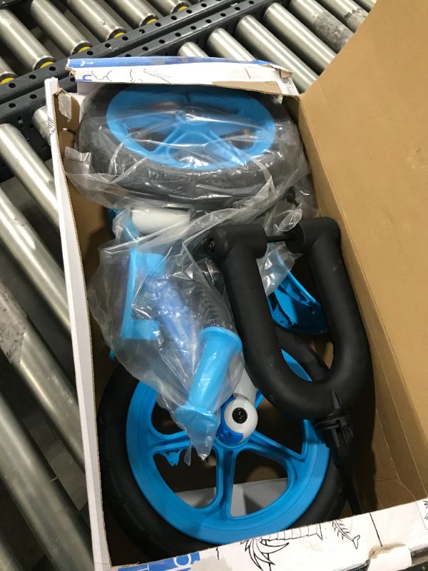 Photo 1 of Chillafish Bmxie 2 Lightweight Balance Bike with Integrated Footrest and Footbrake for Kids 2 to 5 Years 12 Inch Airless Rubberskin Tires Adjustab