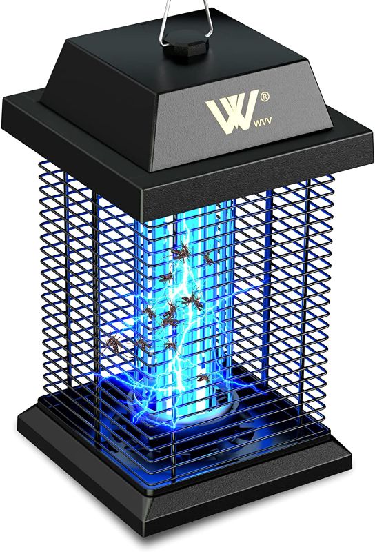 Photo 1 of WVV Bug Zapper, 4200V Electric Mosquito Zappers Killer ,Electronic Light Bulb Lamp for Outdoor and Indoor (Metal A)