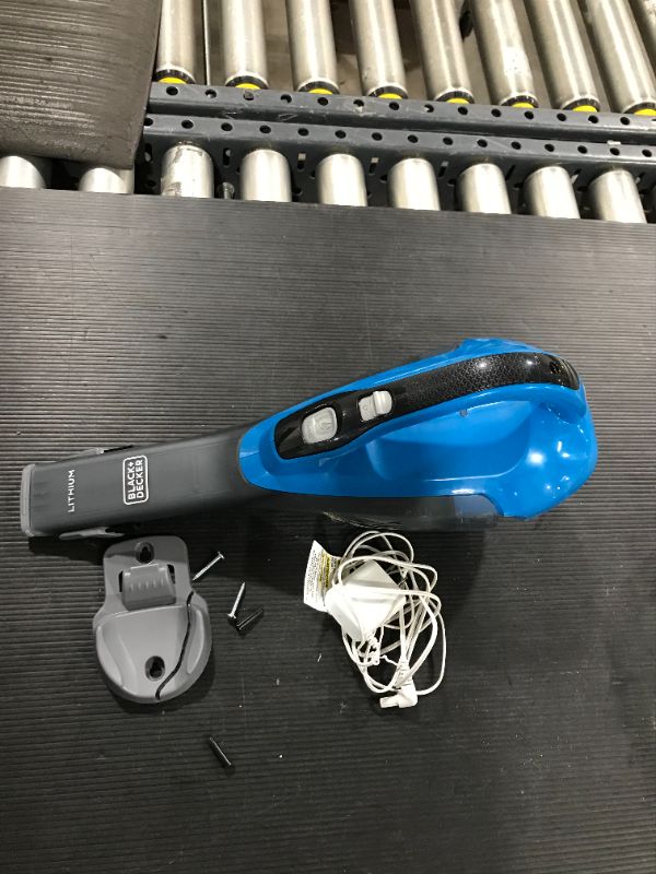 Photo 2 of BLACK+DECKER dustbuster AdvancedClean Cordless Handheld Vacuum, Ocean Blue (??HLVA315J22)