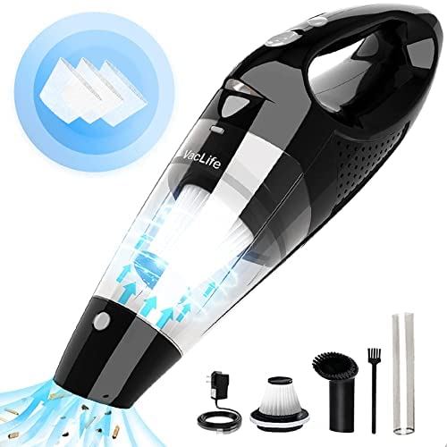 Photo 1 of VacLife Handheld Vacuum, Car Vacuum Cleaner Cordless, Silver (VL188)