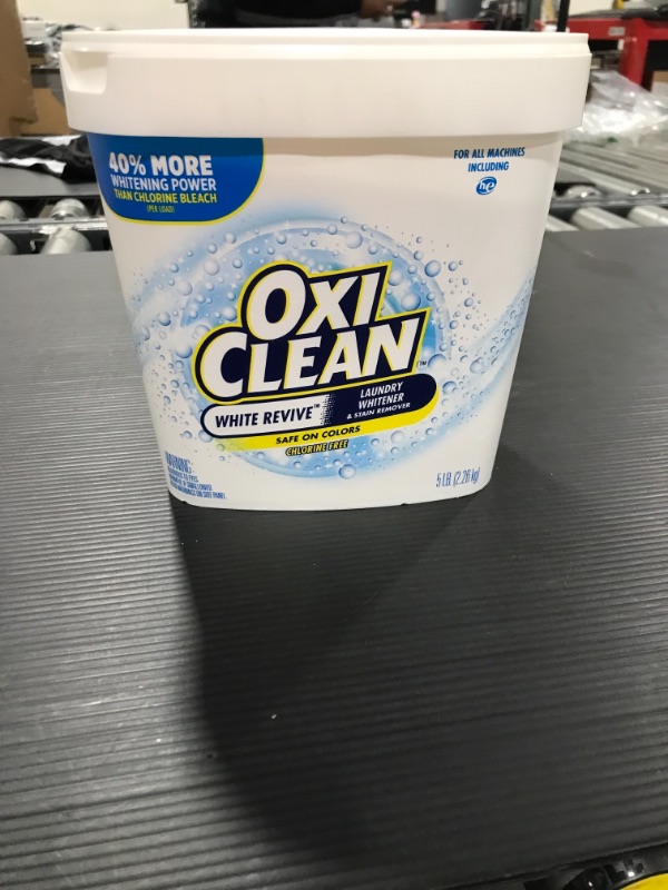 Photo 1 of  5 LB OXICLEAN WHITE REVIVE 