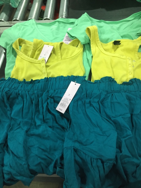 Photo 1 of Box of miscellaneous tops and bottoms