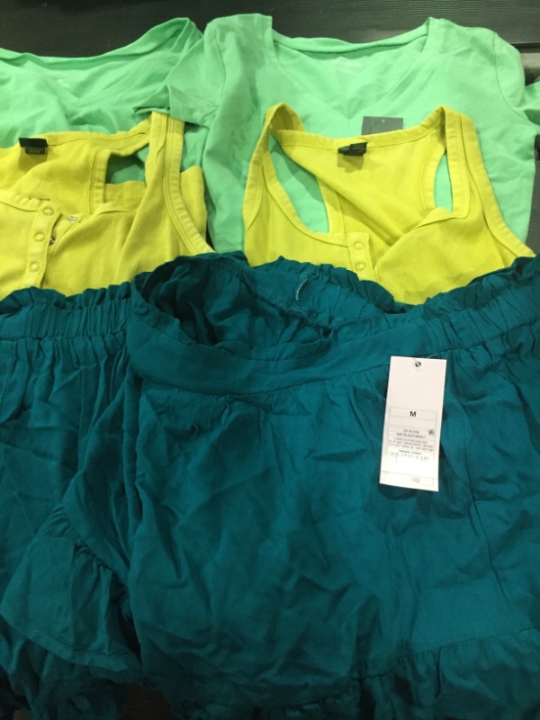 Photo 1 of Box of miscellaneous tops and bottoms