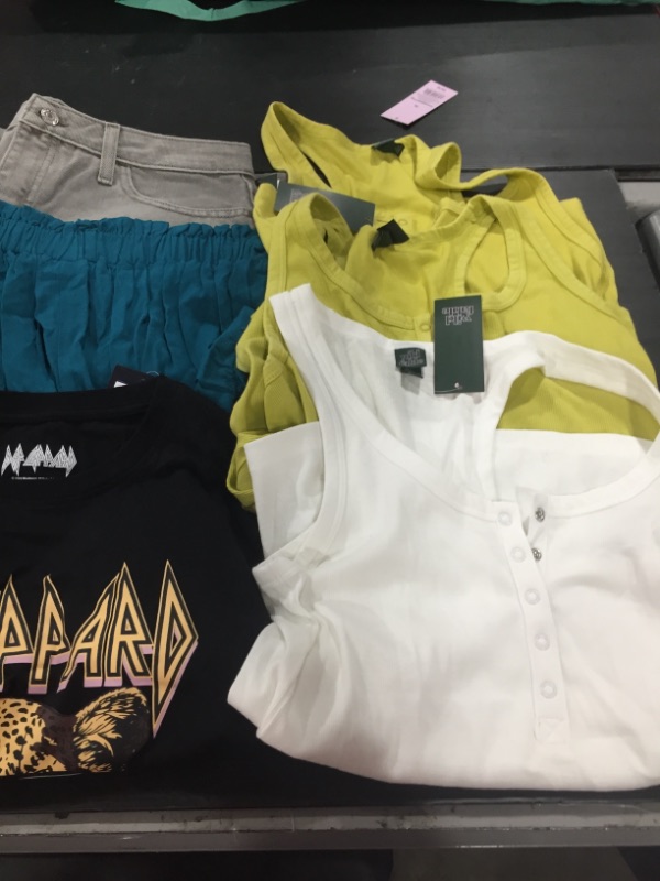 Photo 1 of Box lot miscellaneous tops and bottoms  
