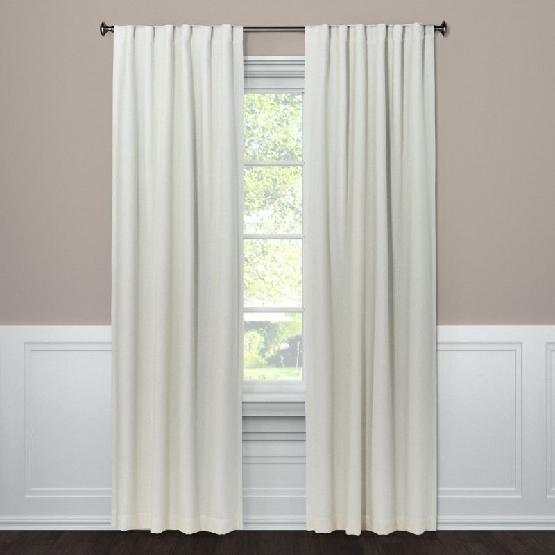 Photo 1 of 1pc 50"x95" Blackout Aruba Window Curtain Panel - Threshold™
