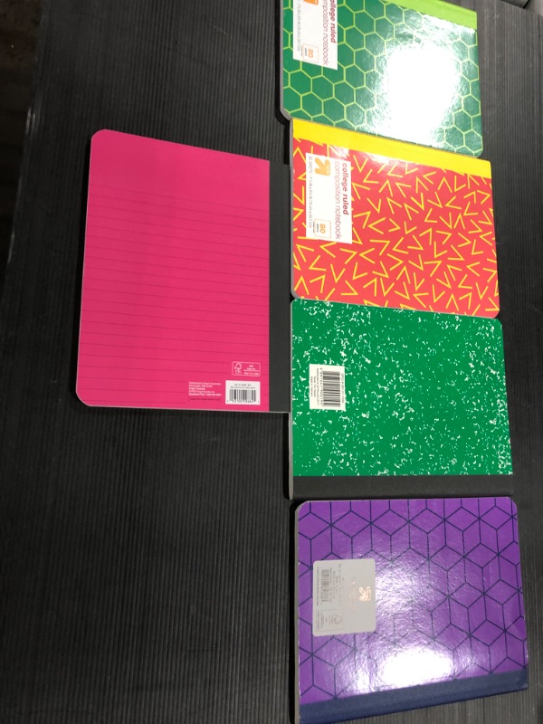 Photo 1 of 5 pack of notebooks various styles 