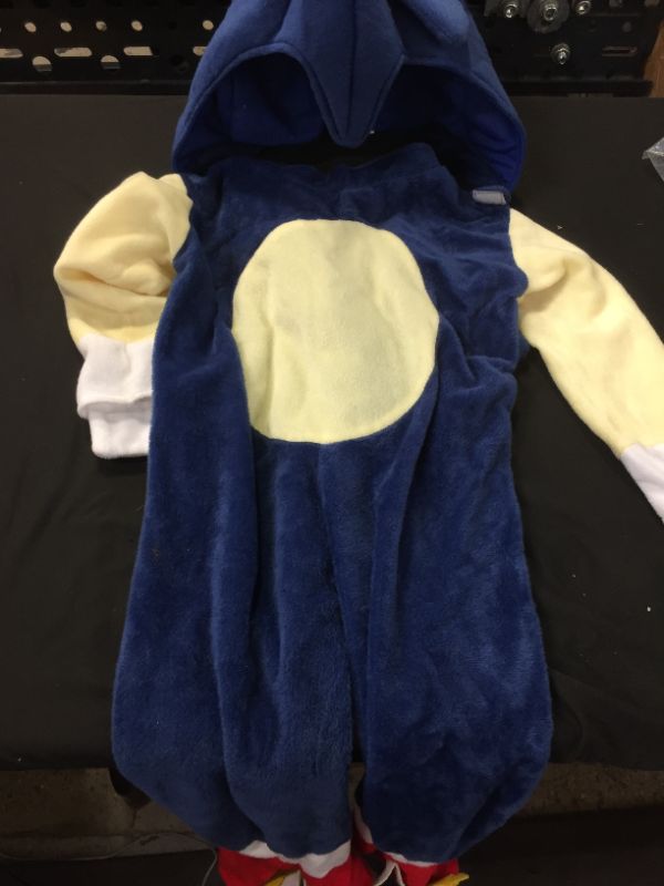 Photo 3 of 242618 Sonic Toddler Romper Costume, Blue
size Toddler 