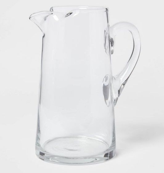 Photo 1 of 90oz Glass Tall Pitcher with Handle - Threshold™