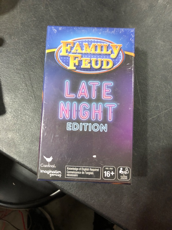 Photo 2 of Family Feud Late Night Edition Board Game FACTORY SEALED