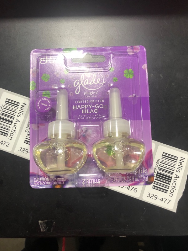 Photo 2 of 1.34 oz. Happy-Go-Lilac Plug-In Air Freshener Refill Scented Oil (2-Count)