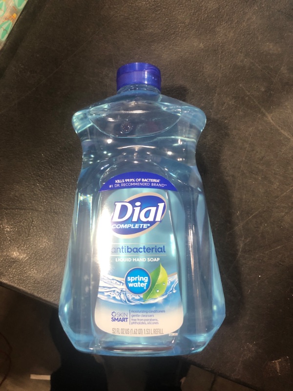 Photo 2 of Dial Spring Water Antibacterial Hand Soap With Moisturizer