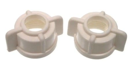 Photo 1 of 1/2 in. Faucet Tailpiece Nuts (2-Pack)