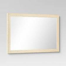 Photo 1 of 24" x 36" PS Global Diamond Mirror Brown - Threshold
