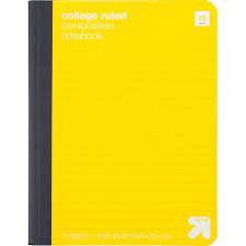 Photo 1 of College Ruled Hard Cover Composition Notebook - up & up™--- 12ct

