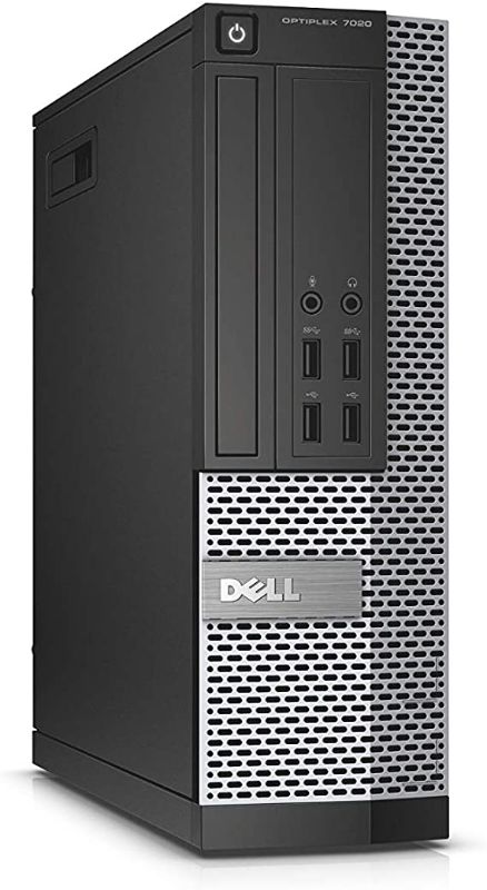 Photo 1 of Dell Optiplex 7020 Small Form Desktop, Quad Core i7 4770 3.4Ghz, 8GB DDR3 RAM, 256GB SSD Hard Drive, DVD-RW, Windows 10 Pro