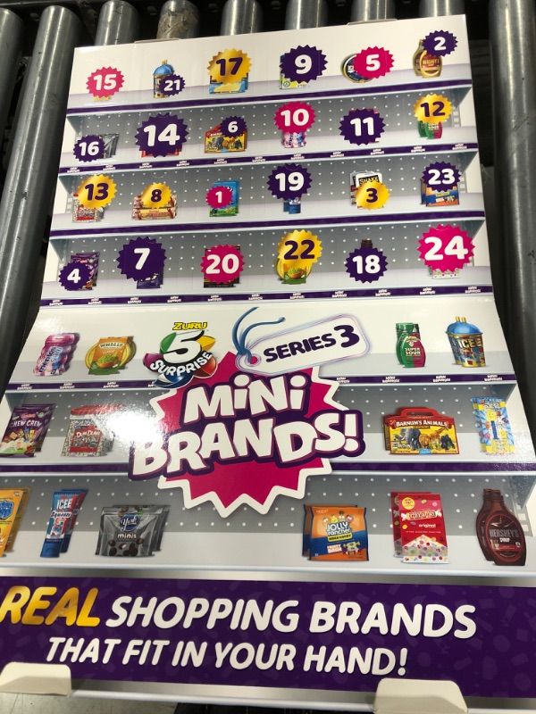 Photo 3 of 5 Surprise Mini Brands Series 3 Advent Calendar with 24 Surprises

