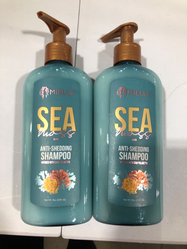 Photo 1 of 2 -Mielle Organics Sea Moss Anti Shedding Shampoo - 8oz
unknown best by date
