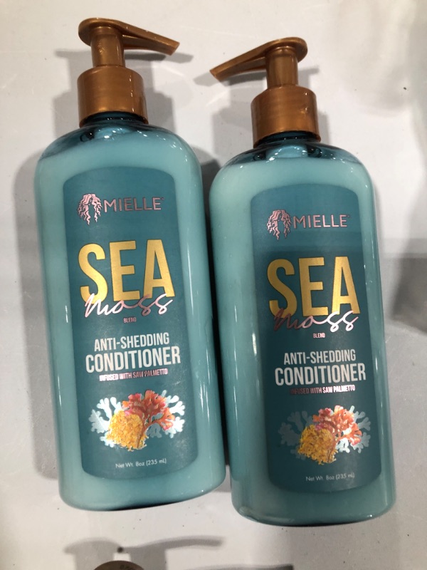 Photo 1 of 2 -Mielle Organics Sea Moss Anti Shedding Shampoo and conditioner - 8oz
unknown best by date