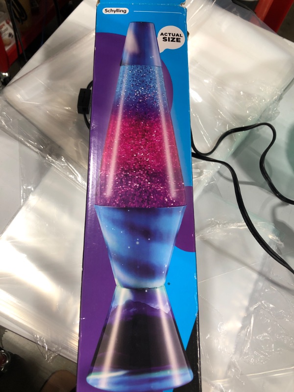 Photo 1 of 14.5" Lava Lamp Blue - Lava Lite

**needs new bulb**