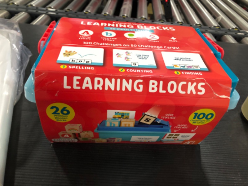 Photo 2 of Chuckle & Roar ABC Learning Blocks Set - 76pc