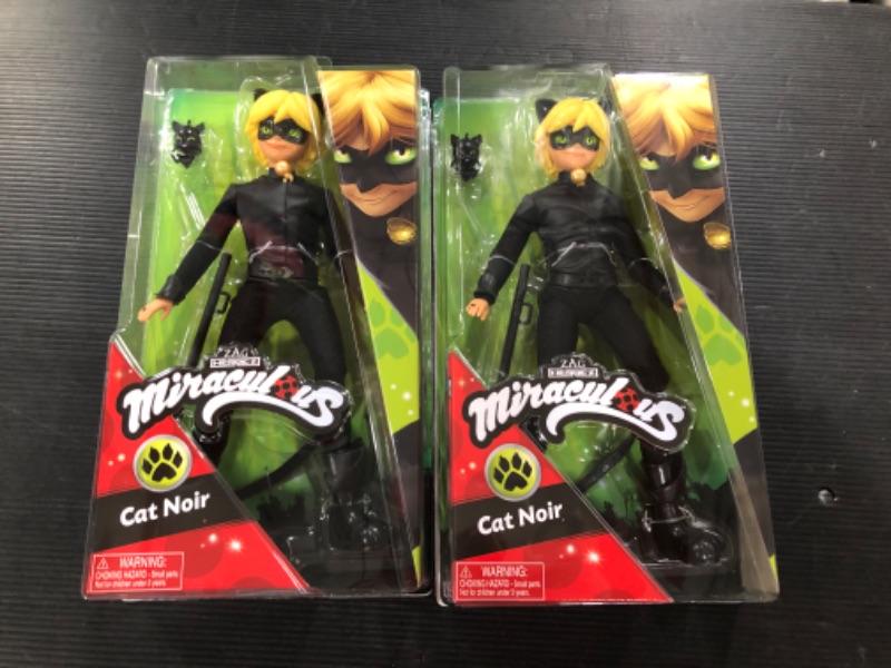 Photo 2 of 2 of the Miraculous Cat Noir Fashion Doll 10.5"

