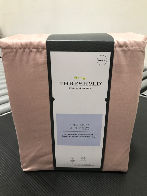 Photo 2 of 500 Thread Count Tri-Ease Solid Sheet Set - Threshold™
KING