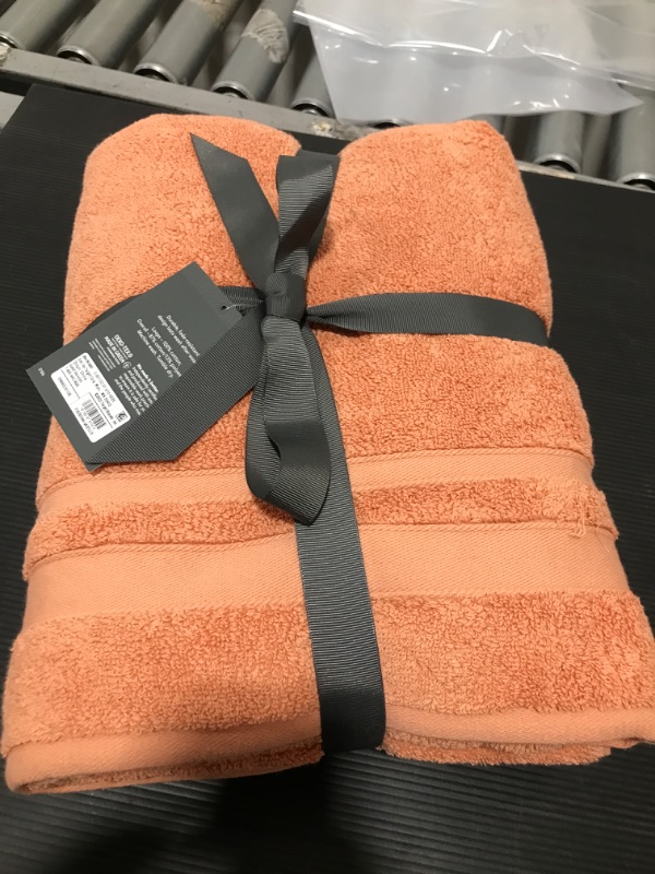 Photo 2 of 2pc Performance Bath Towel Set Coral - Threshold
