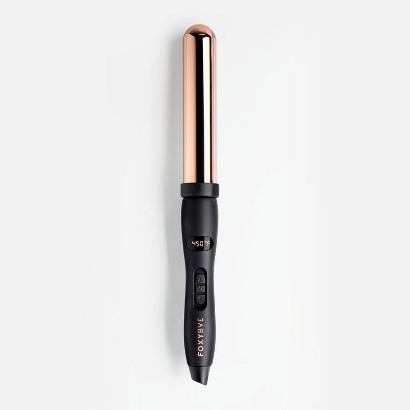 Photo 1 of FoxyBae Rose Gold Single Barrel Curling Iron - 32mm
