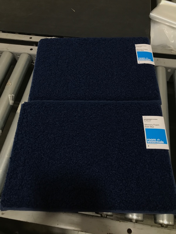 Photo 2 of 2 PACK 17"x24" Boucle Memory Foam Bath Rug - Room Essentials™
