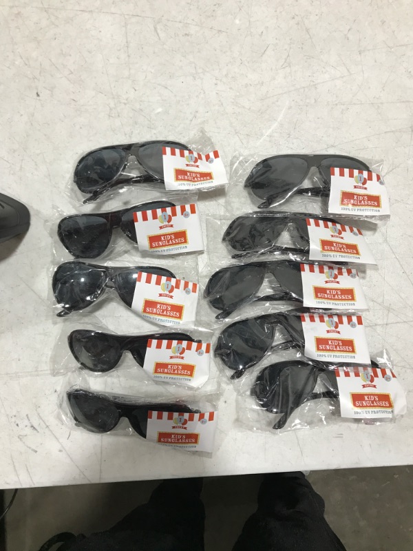 Photo 1 of 10 Pack Kids Sunglasses