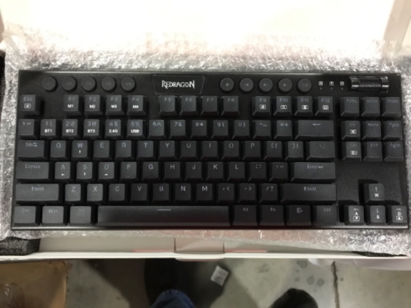 Photo 2 of Redragon K621 Horus TKL Wireless RGB Mechanical Keyboard