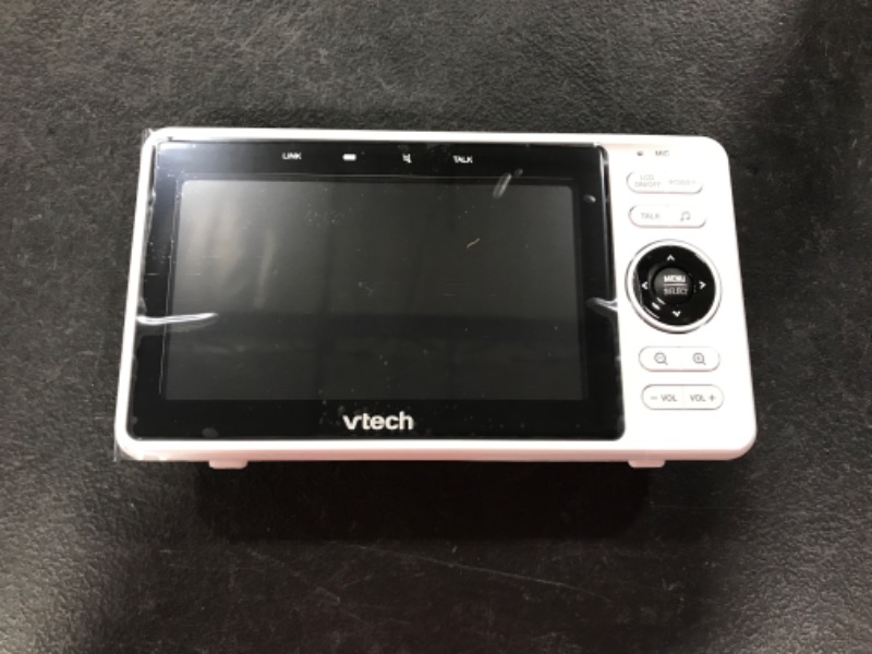 Photo 2 of VTech Upgraded Smart WiFi Baby Monitor VM901, 5-inch 720p Display, 1080p Camera, HD NightVision, Fully Remote Pan Tilt Zoom, 2-Way Talk, Free Smart Phone App, Works with iOS, Android

