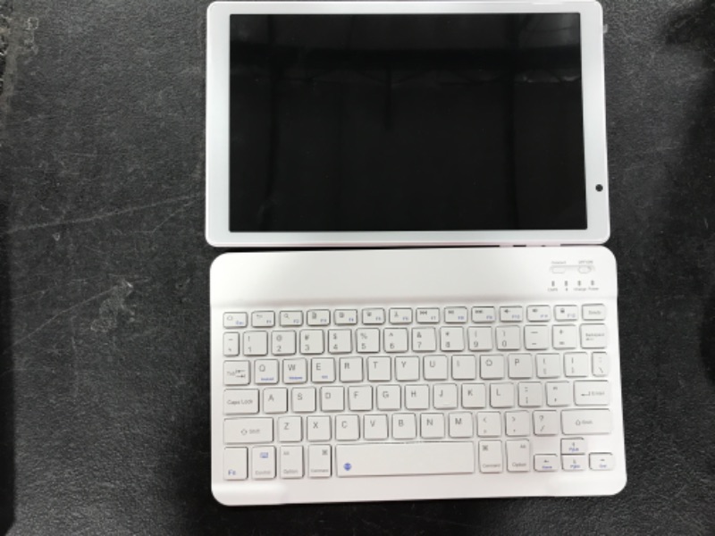 Photo 2 of Tablet 10 inch Octa Core -TOSCIDO Tablet Android, 1080P FHD IPS,4GB RAM,64GB ROM,13M&5M Camera,5G Wi-Fi,Bluetooth 5.0,GPS,Type-C,Include Bluetooth Keyboard,Mouse,Tablet Case and More - Silver
