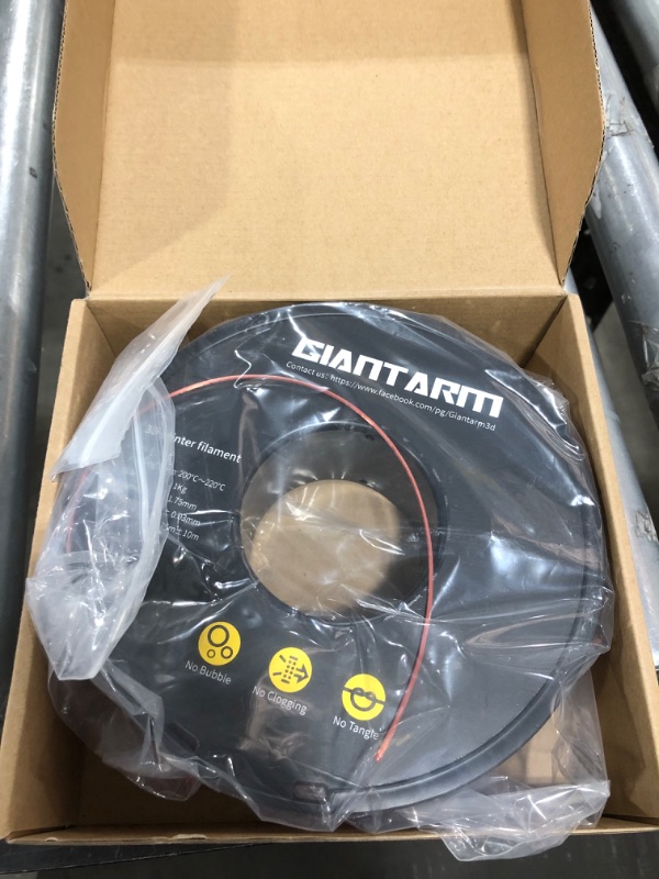 Photo 2 of GIANTARM 3D Printer Filament, Silk Copper Pla Filament, 1Kg(2.2lbs) Spool, 1.75mm Dimension Accuracy +/- 0.03mm, 3D Printing Filament
