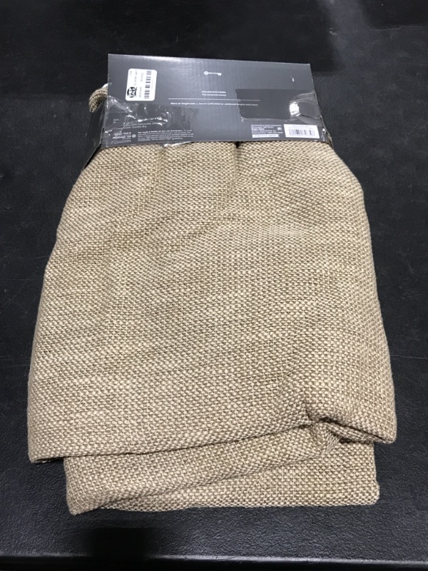 Photo 1 of 1pc Light Filtering Textured Weave Window Curtain Panel - Threshold™