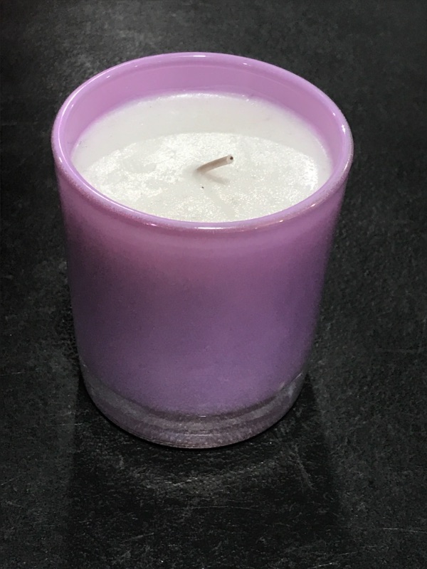 Photo 2 of 7 oz. Iridescent Glass Jar Time to Party Sparkling Apricot and Melon Candle - Opalhouse