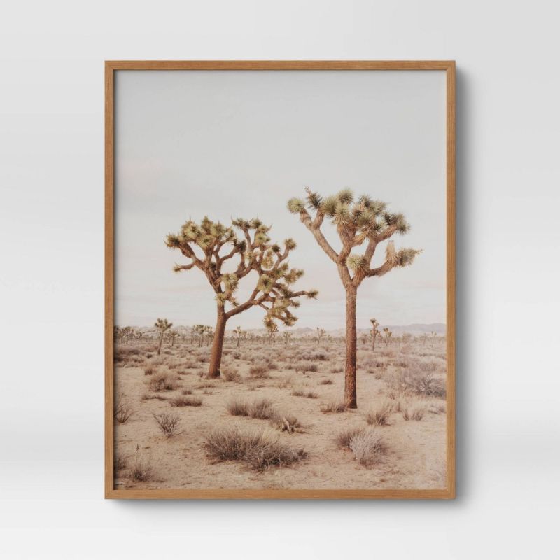 Photo 1 of 24" X 30" Joshua Tree Framed Print - Threshold™
